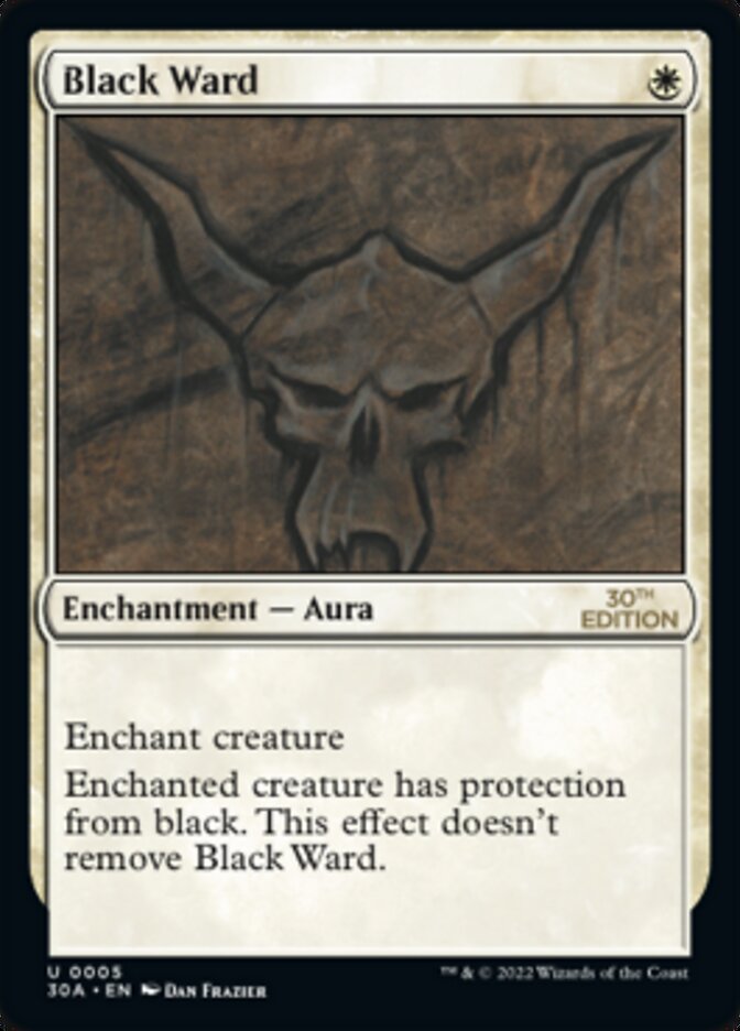 Black Ward — 30th Anniversary Edition 5/594