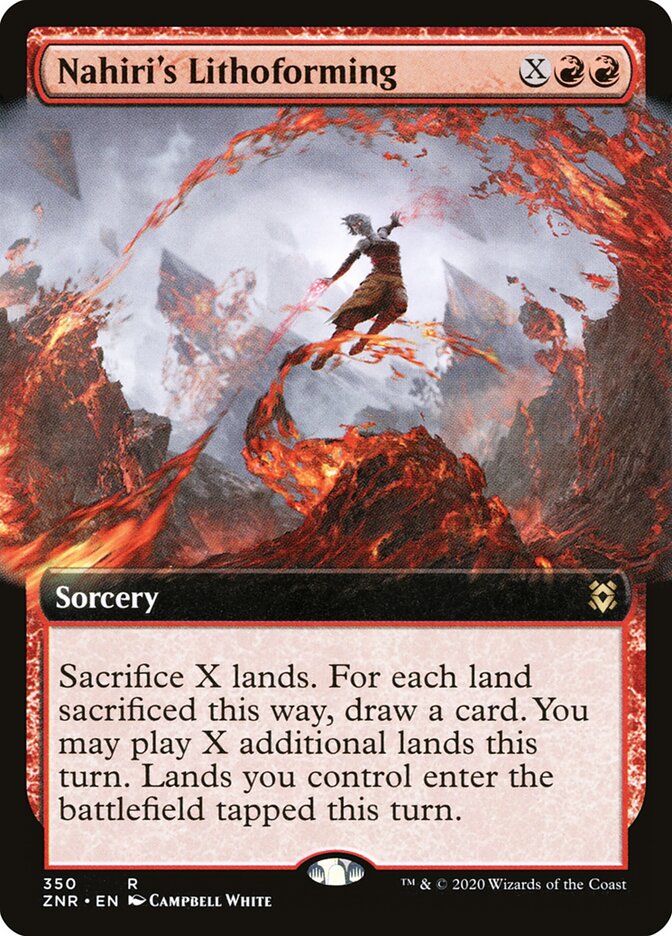 Nahiri's Lithoforming — Zendikar Rising 350/406