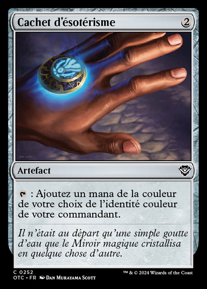 Cachet d'ésotérisme — Outlaws of Thunder Junction Commander 252/342