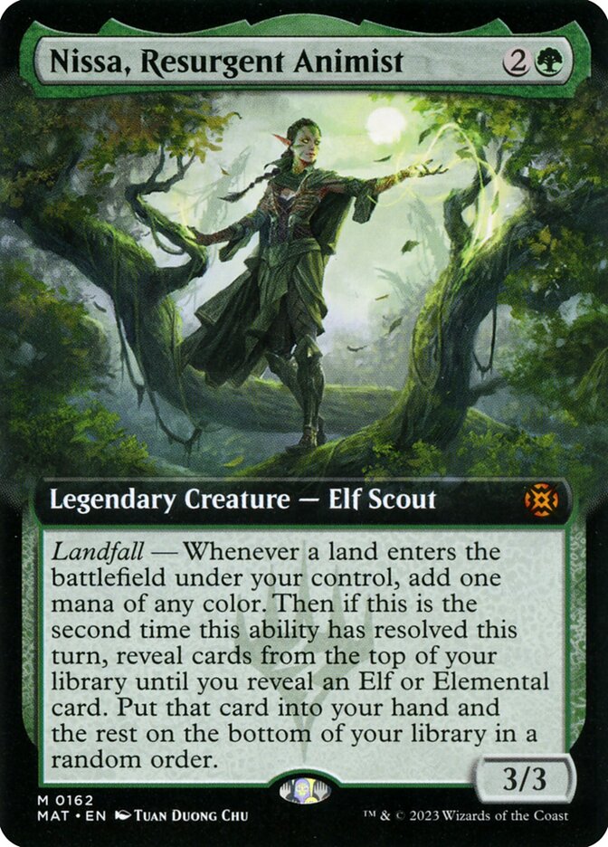 Nissa, Resurgent Animist — March of the Machine: The Aftermath 162/230
