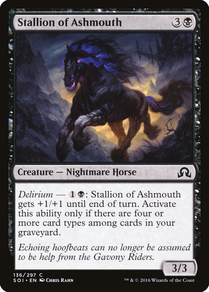 Stallion of Ashmouth — Shadows over Innistrad 136/297