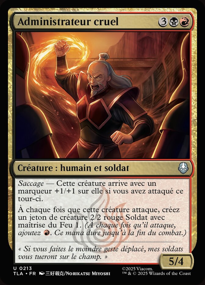 Administrateur cruel — Avatar: The Last Airbender 213/394