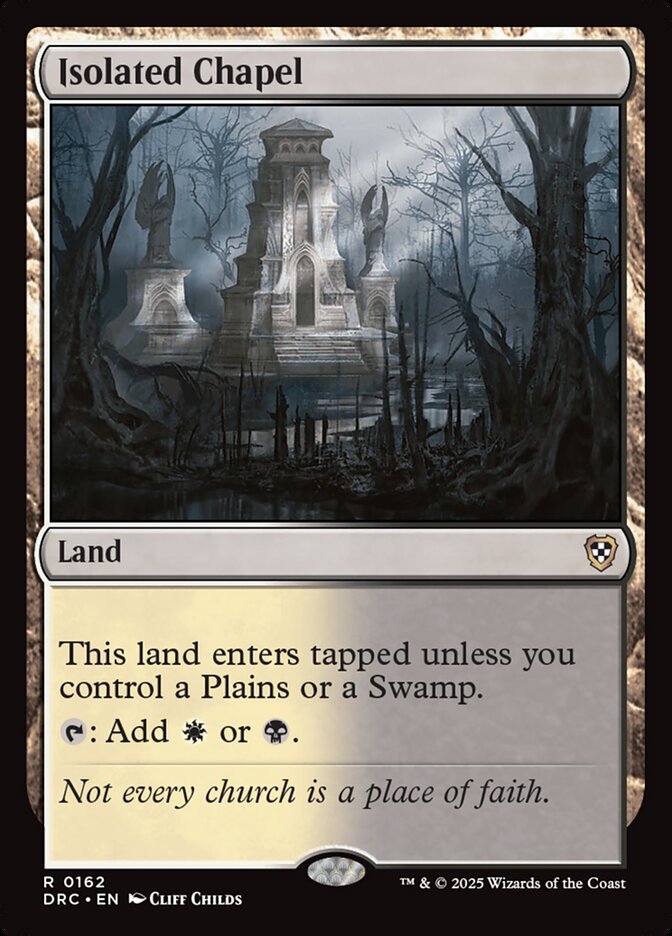 Isolated Chapel — Aetherdrift Commander 162/184