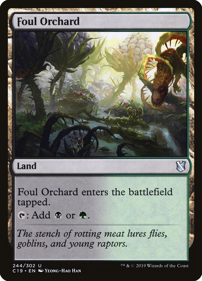 Verger infâme — Commander 2019 244/302