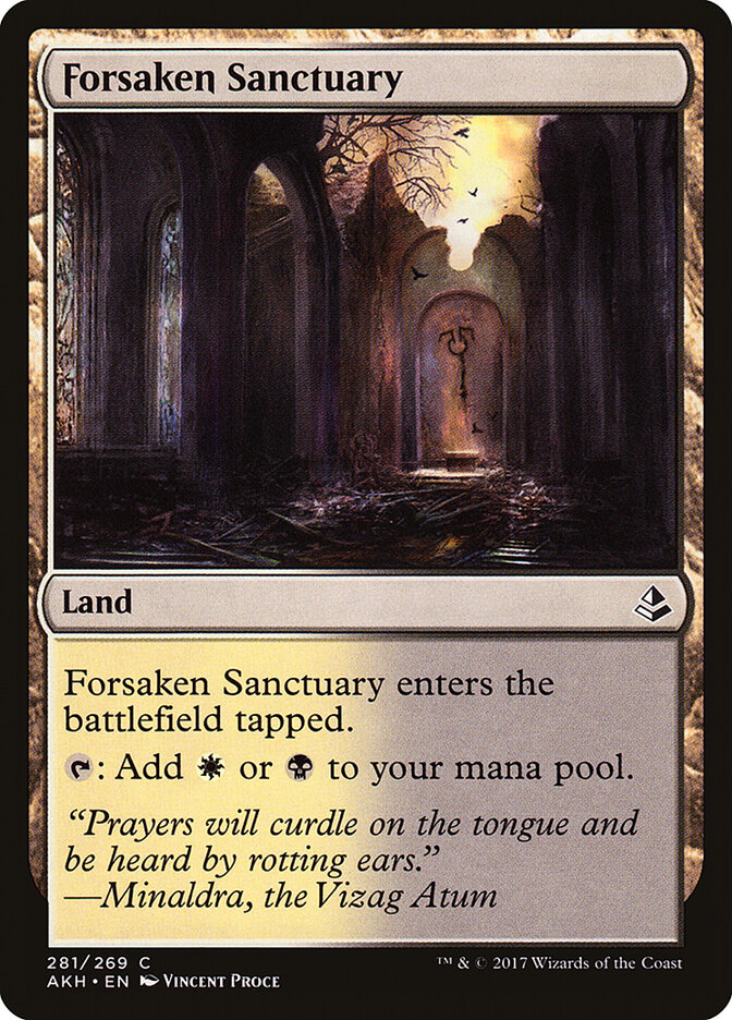 Forsaken Sanctuary — Amonkhet 281/287