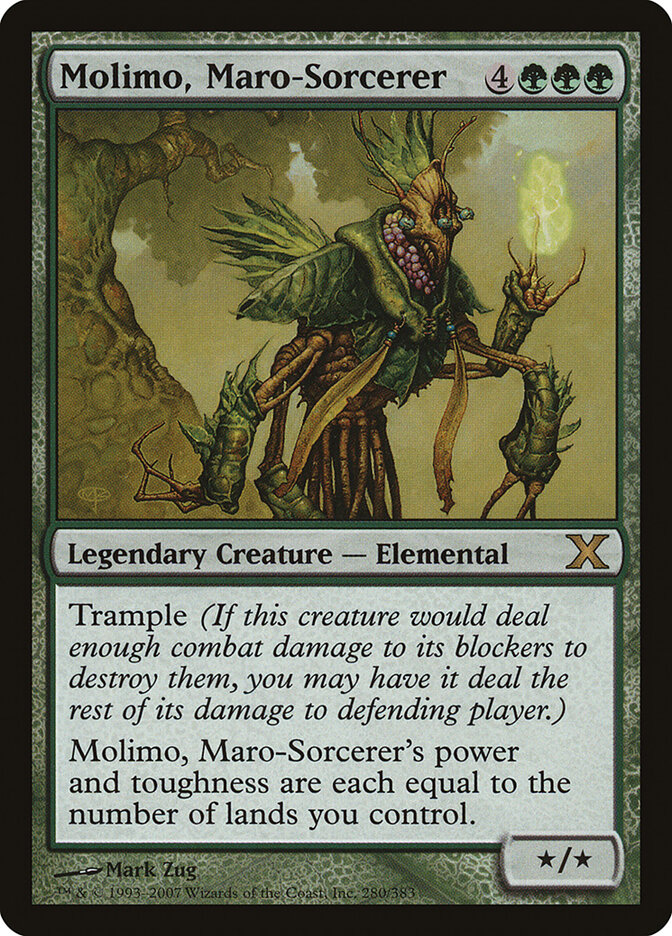 Molimo, Maro-Sorcerer — Tenth Edition 280/510