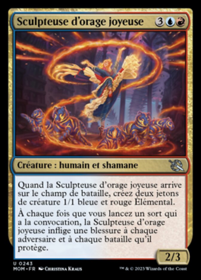 Sculpteuse d'orage joyeuse — March of the Machine 243/387