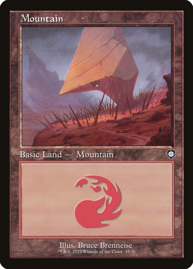 Mountain — The Brothers' War Commander 35/209