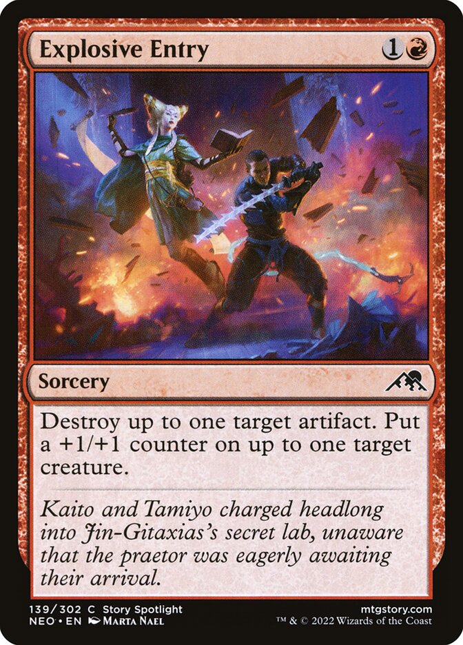 Explosive Entry — Kamigawa: Neon Dynasty 139/531
