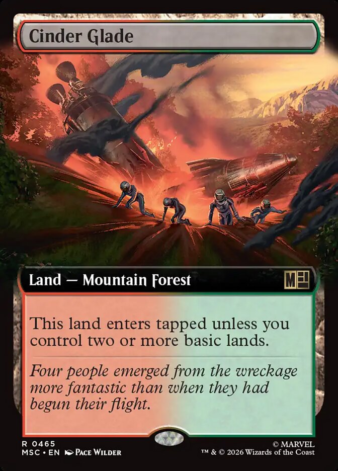 Cinder Glade — Marvel Super Heroes Commander 465/866
