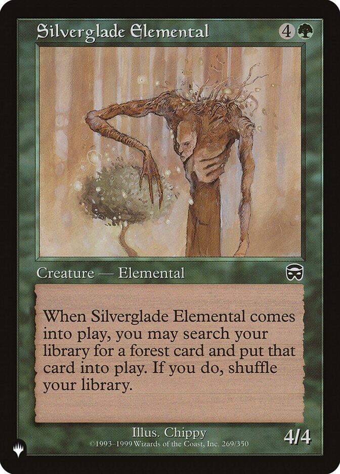Silverglade Elemental — The List MMQ-269/5581