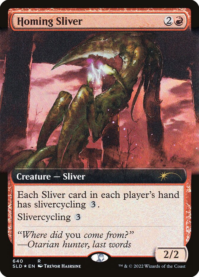 Homing Sliver — Secret Lair Drop 640/2754
