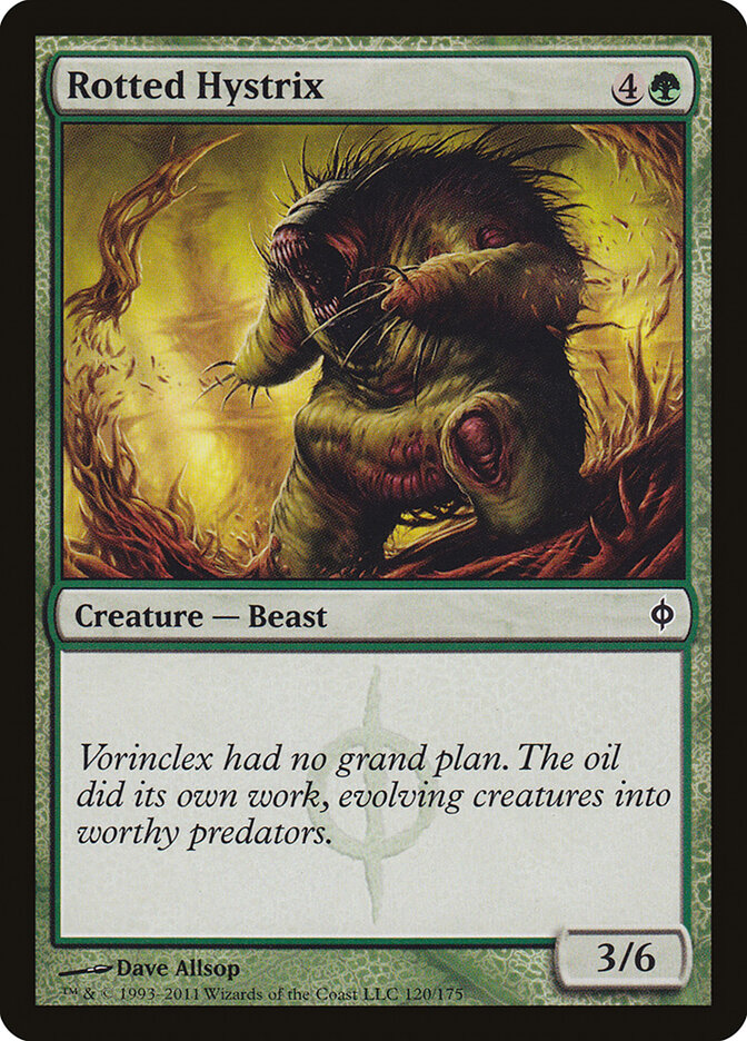 Rotted Hystrix — New Phyrexia 120/175