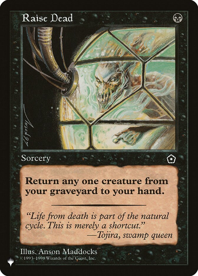 Raise Dead — The List P02-86/5581