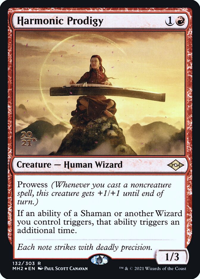 Harmonic Prodigy — Modern Horizons 2 Promos 132s/86