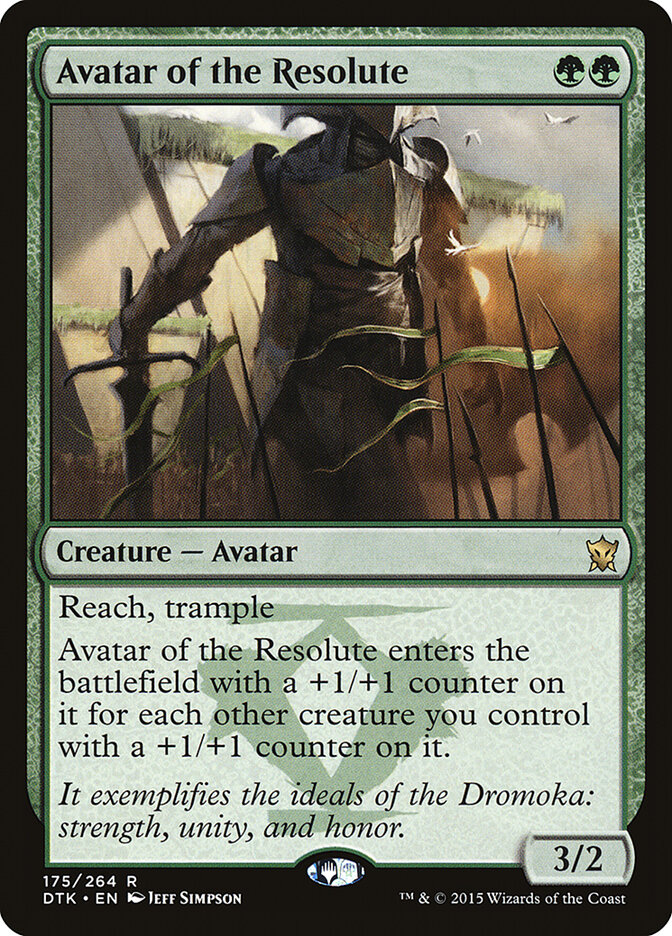 Avatar des déterminés — Dragons of Tarkir 175/264