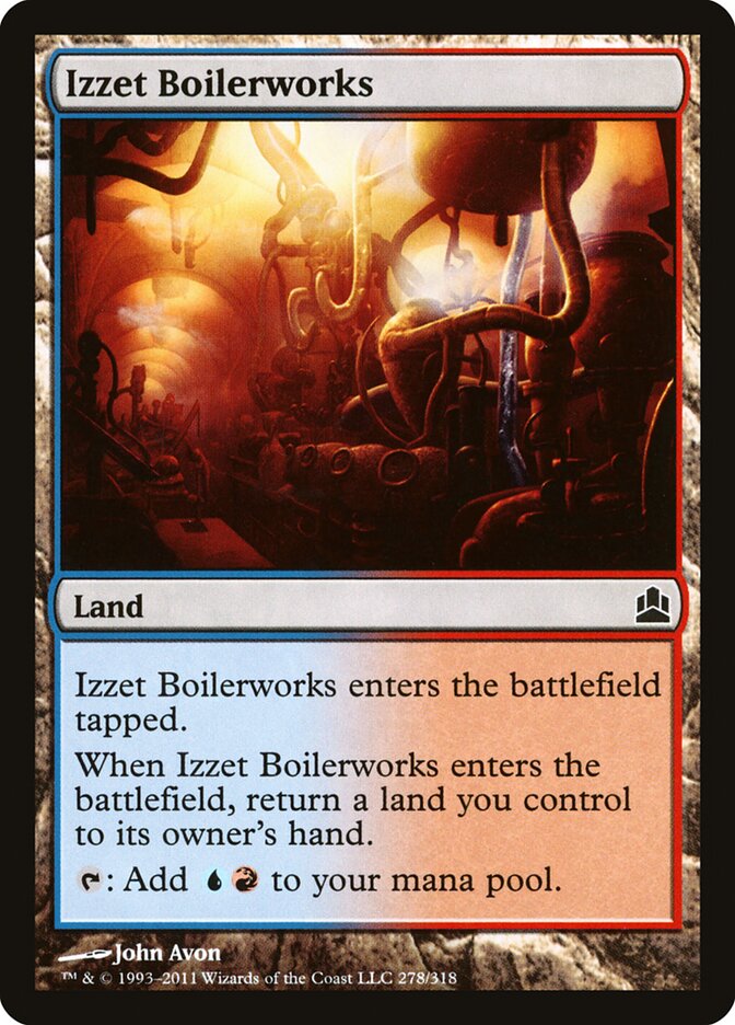 Izzet Boilerworks — Commander 2011 278/318