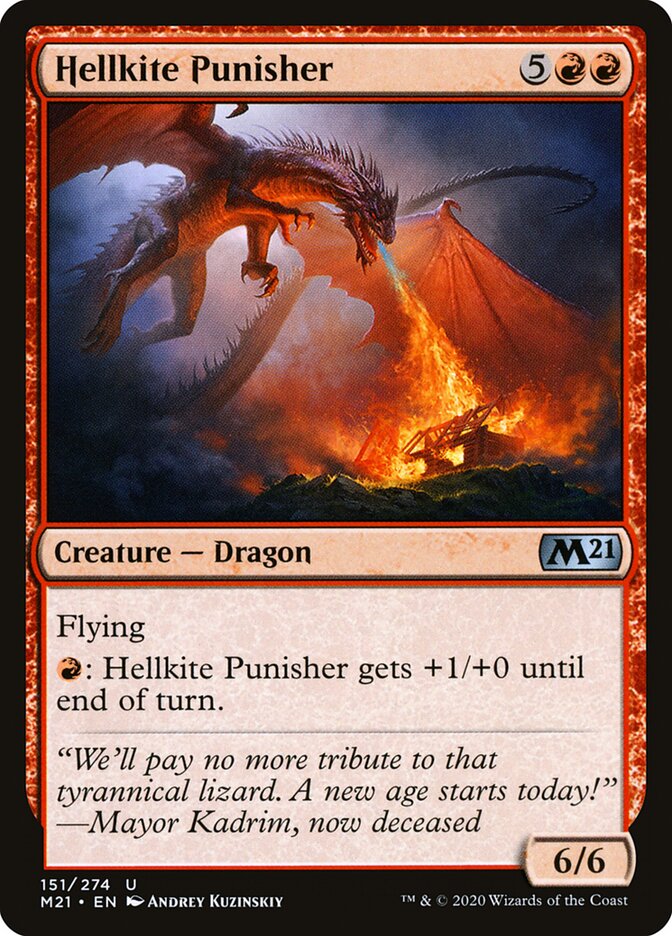 Hellkite Punisher — Core Set 2021 151/397
