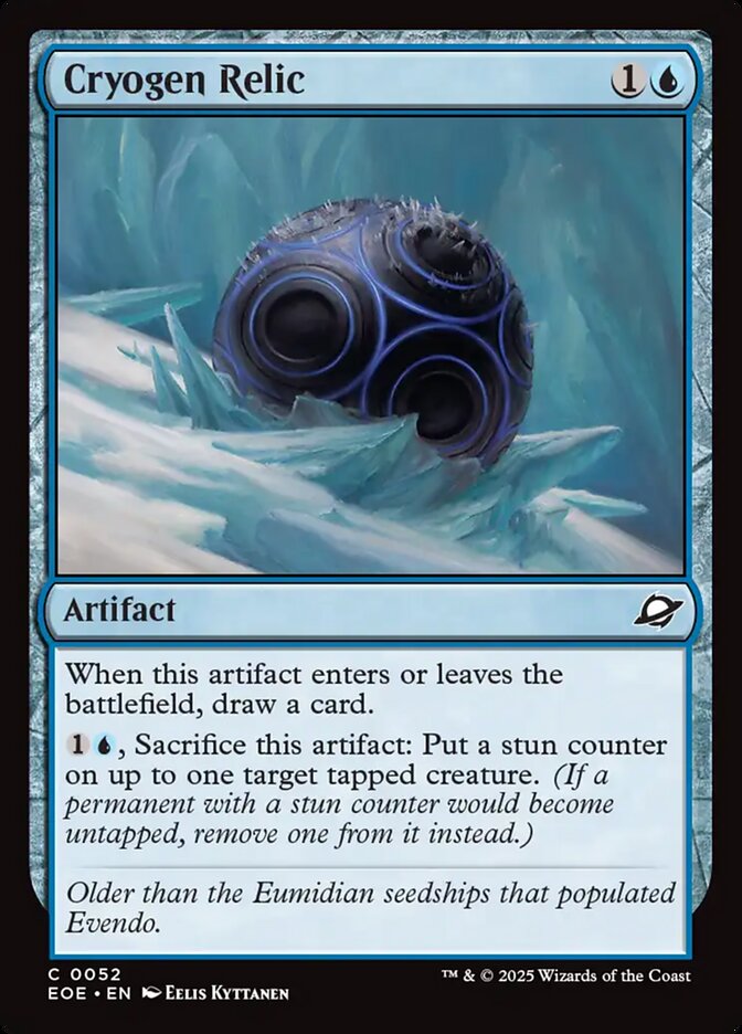 Cryogen Relic — Edge of Eternities 52/399