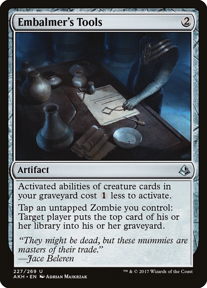 Embalmer's Tools — Amonkhet 227/287