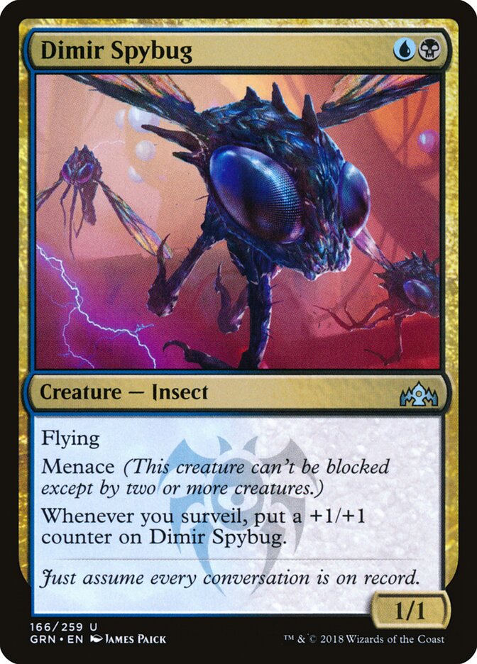 Dimir Spybug — Guilds of Ravnica 166/273