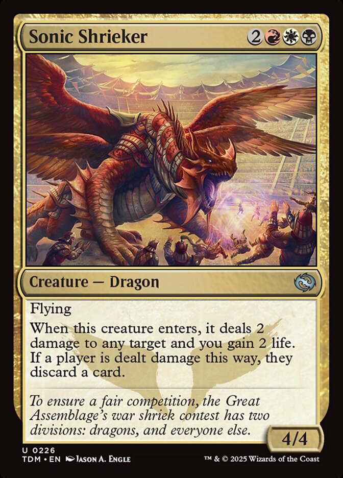 Sonic Shrieker — Tarkir: Dragonstorm 226/427