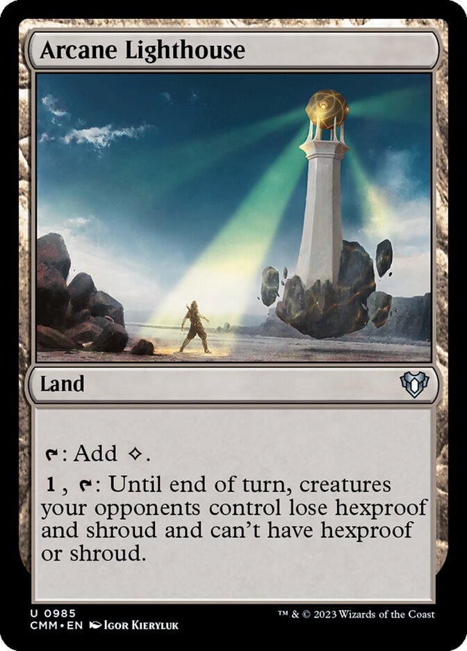 Arcane Lighthouse — Commander Masters 985/1067