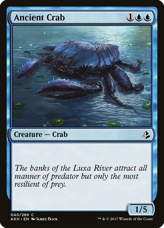 Ancient Crab — Amonkhet 40/287