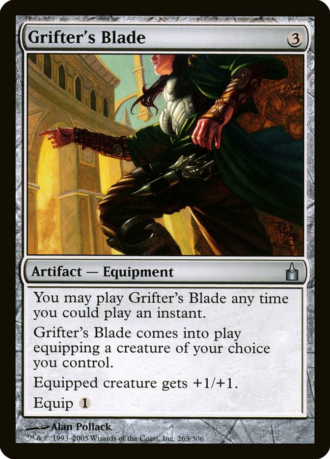 Grifter's Blade — Ravnica: City of Guilds 263/306
