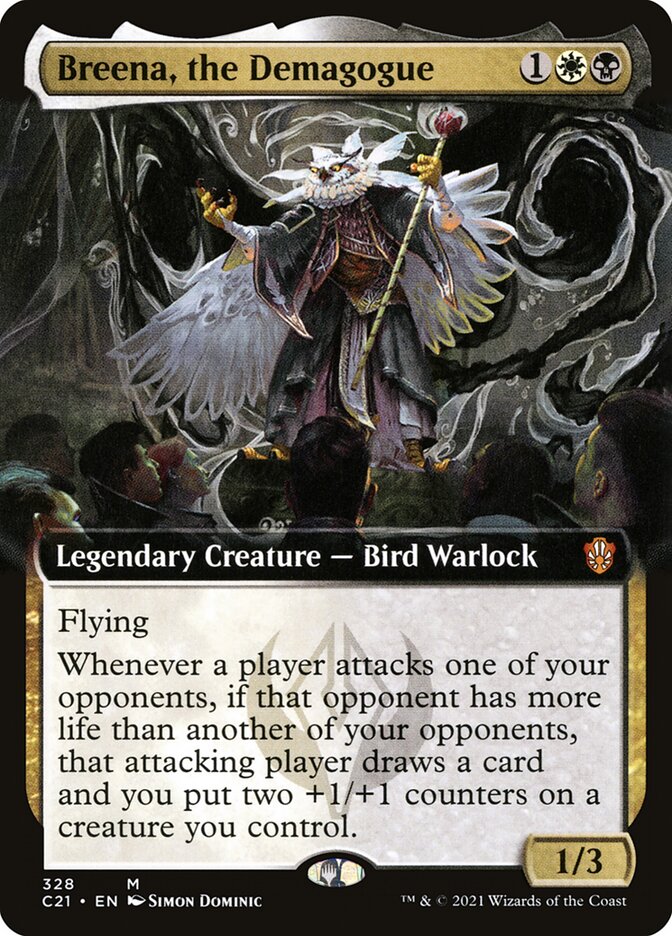 Breena, the Demagogue — Commander 2021 328/409