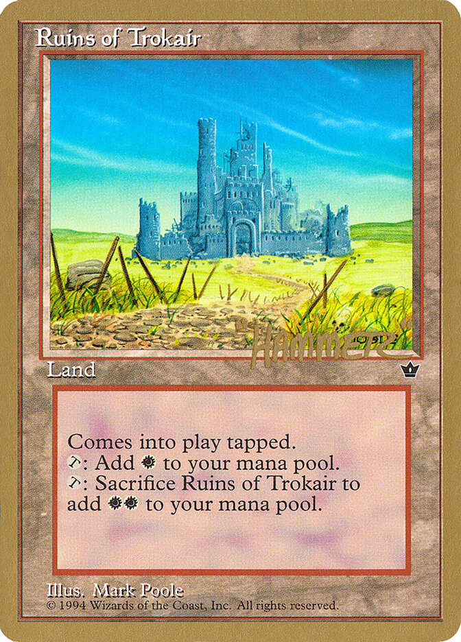 Ruins of Trokair — Pro Tour Collector Set shr100/308