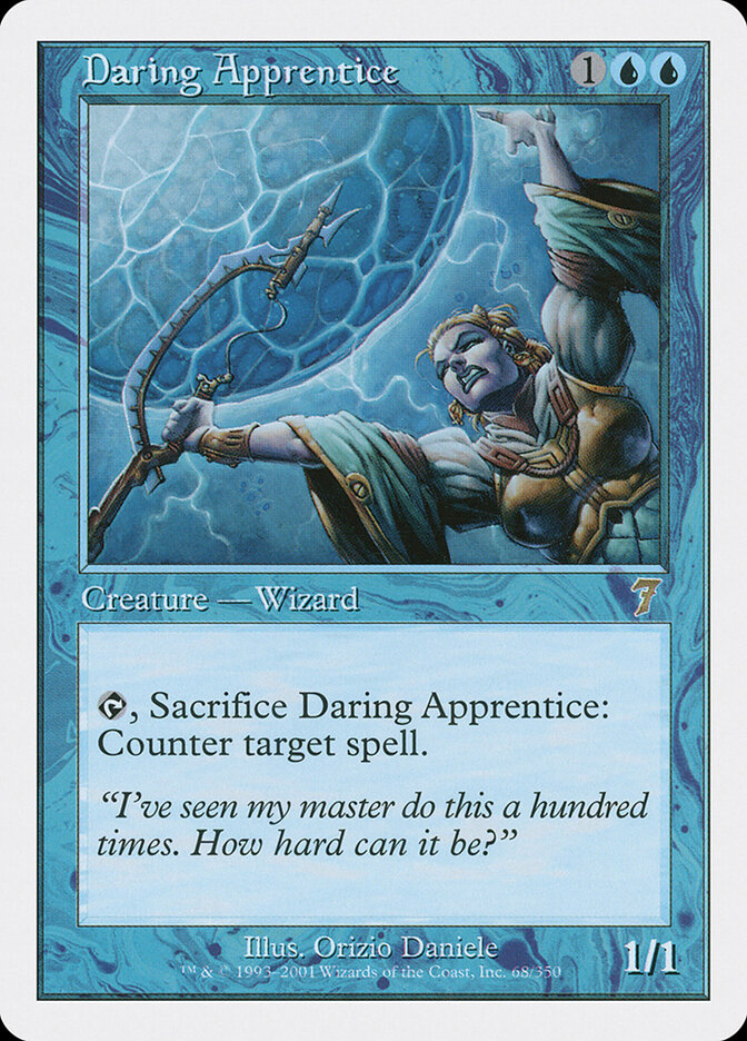 Apprentie audacieuse — Seventh Edition 68/708