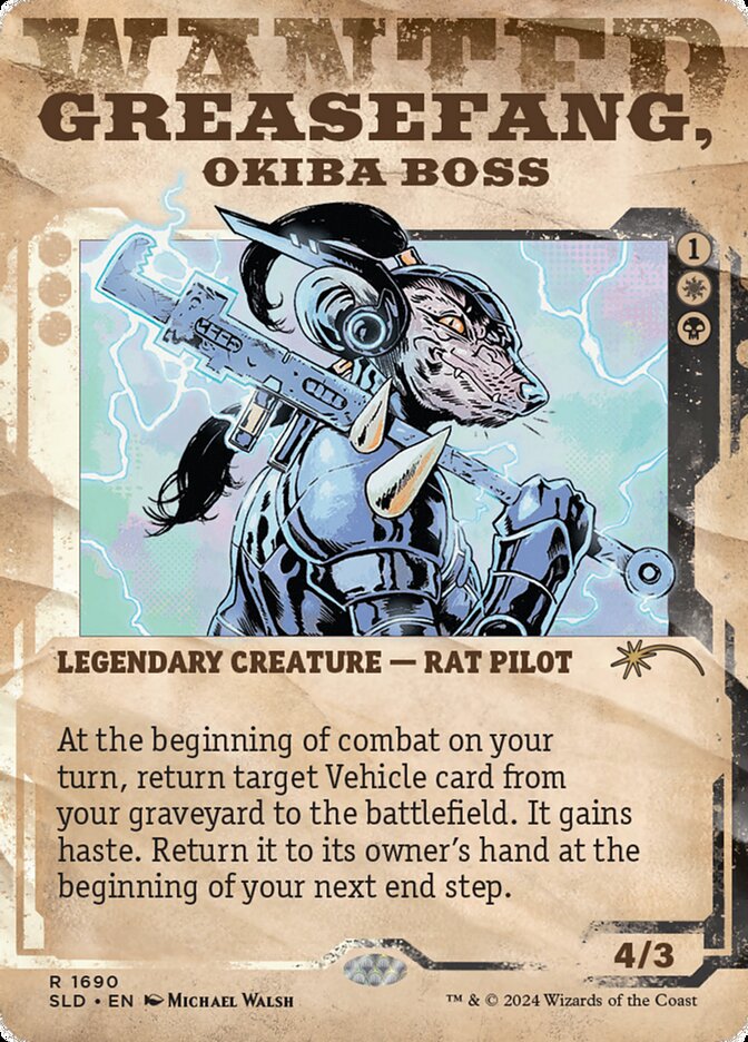 Greasefang, Okiba Boss — Secret Lair Drop 1690/2754