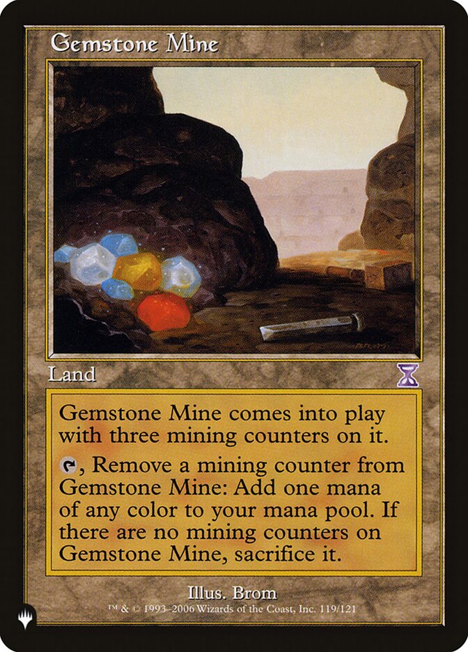 Gemstone Mine — The List TSB-119/5581