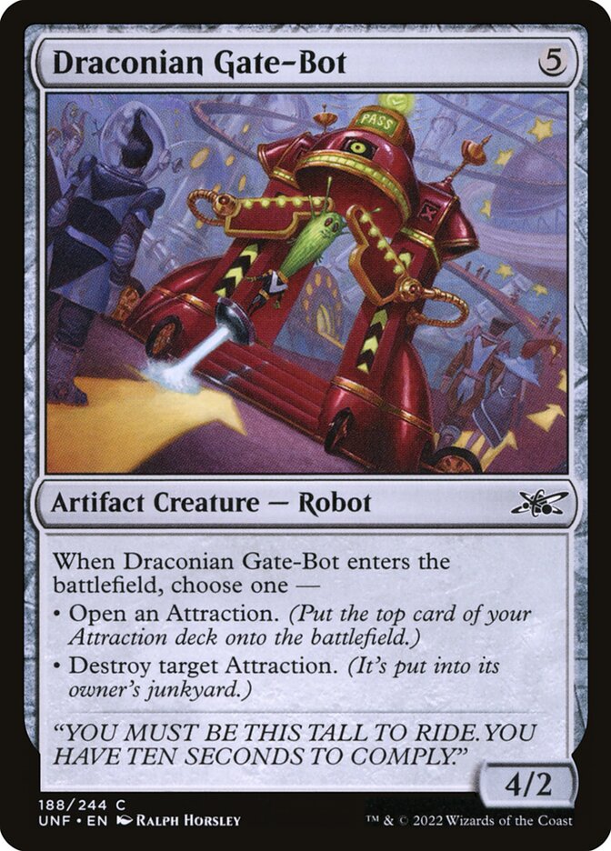Draconian Gate-Bot — Unfinity 188/639