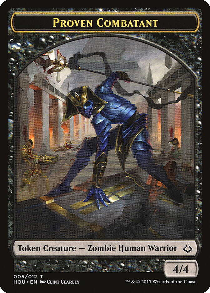 Proven Combatant — Hour of Devastation Tokens 5/13