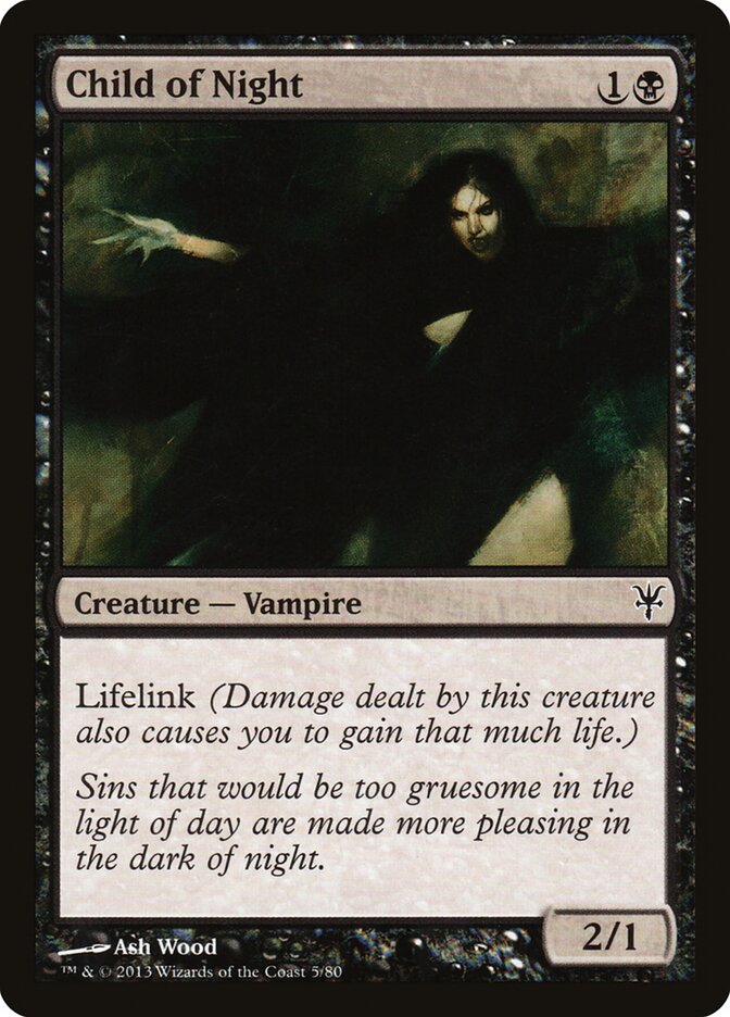 Child of Night — Duel Decks: Sorin vs. Tibalt 5/80