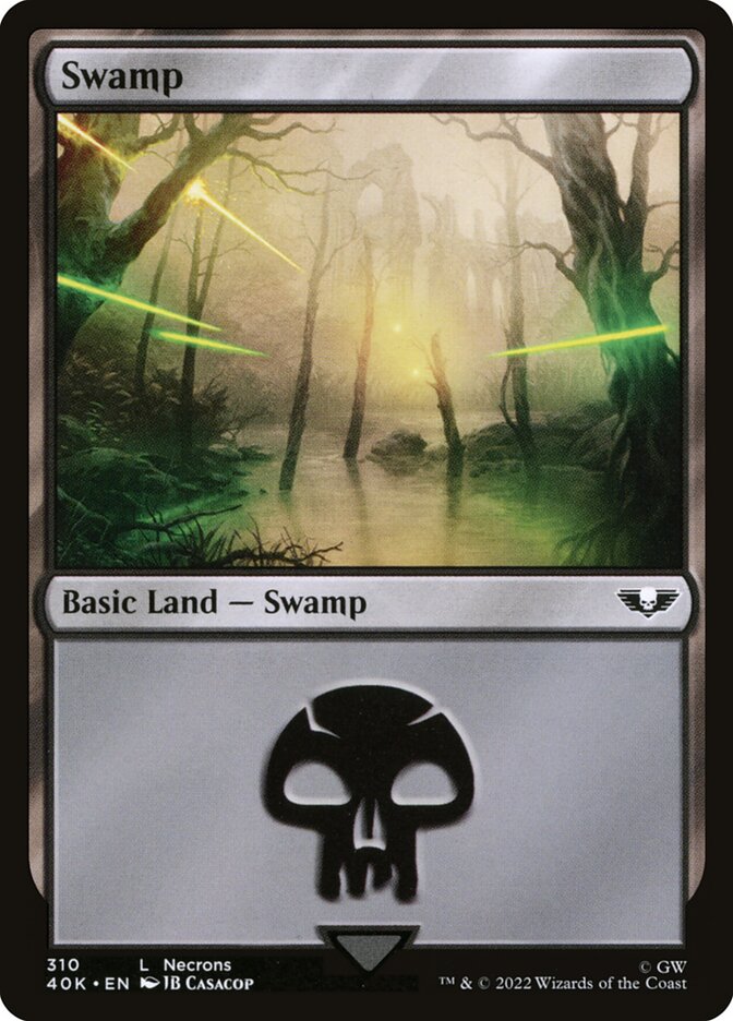 Swamp — Warhammer 40,000 Commander 310/617