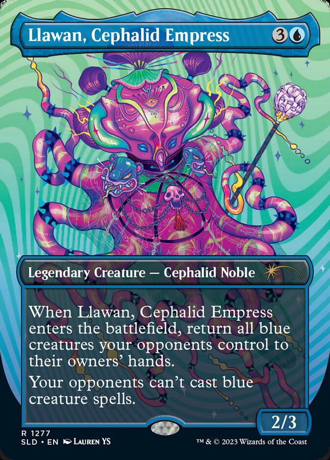 Llawan, Cephalid Empress — Secret Lair Drop 1277/2754