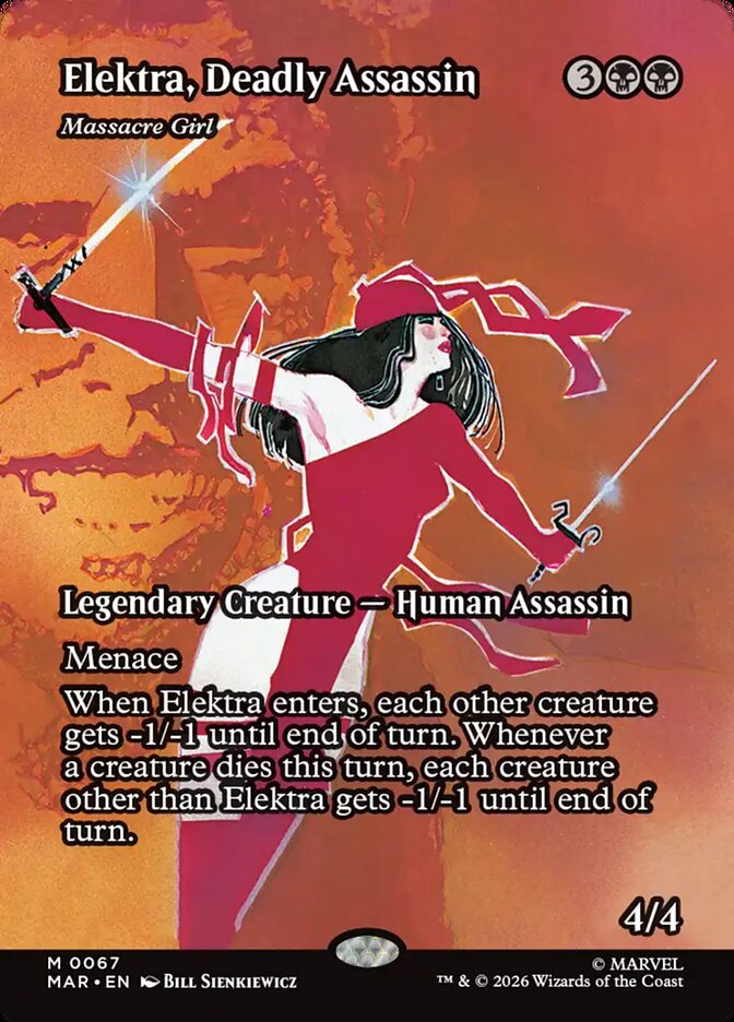 Massacre Girl — Marvel Universe 67/100