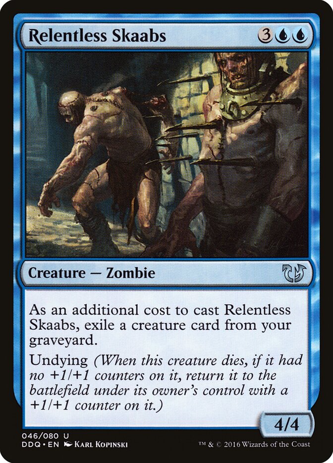 Relentless Skaabs — Duel Decks: Blessed vs. Cursed 46/80