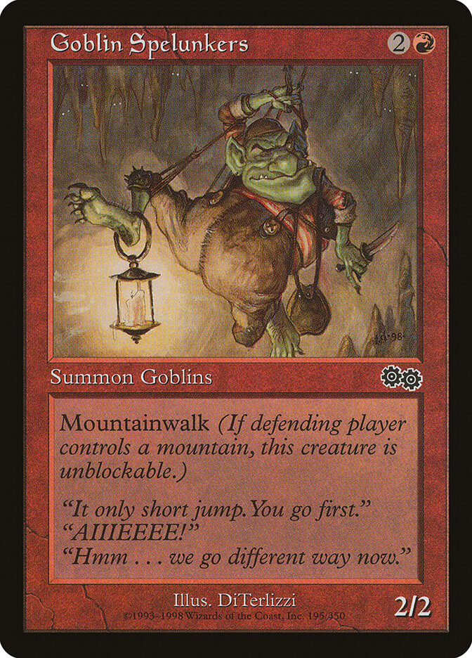 Goblin Spelunkers — Urza's Saga 195/357