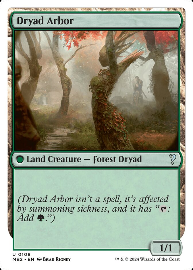 Dryad Arbor — Mystery Booster 2 108/385