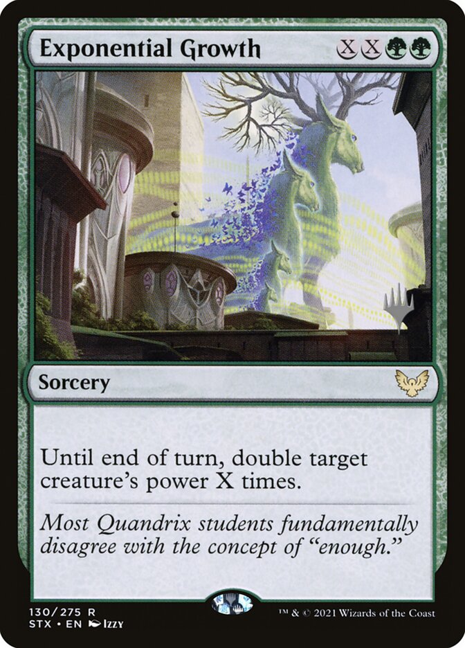 Exponential Growth — Strixhaven: School of Mages Promos 130p/164