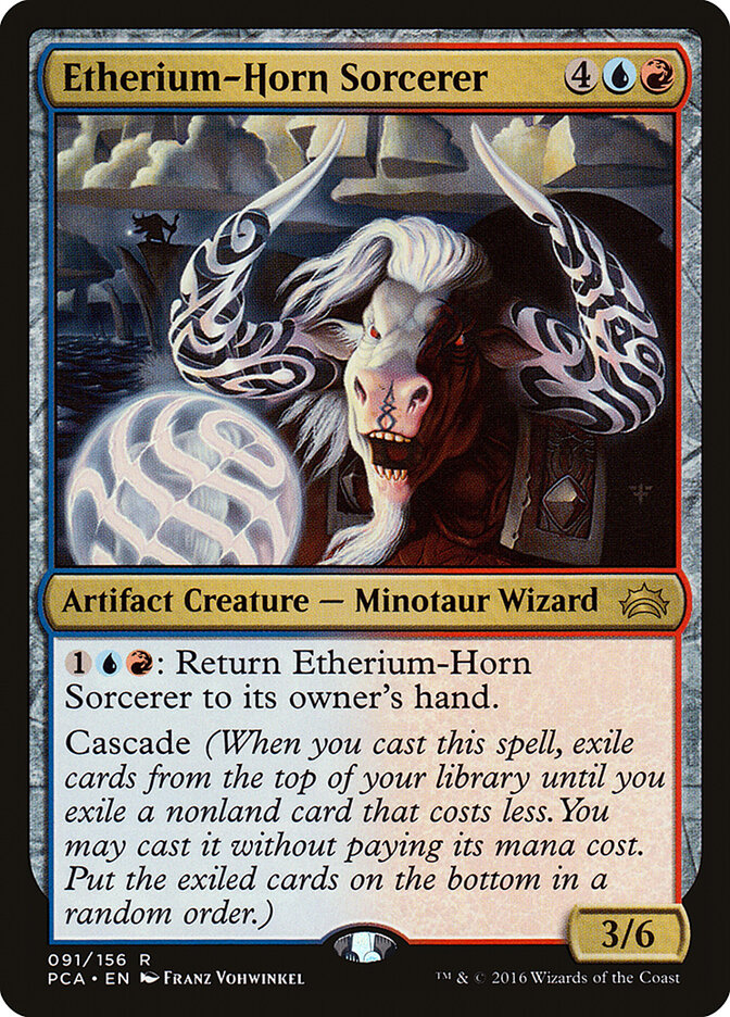 Etherium-Horn Sorcerer — Planechase Anthology 91/156