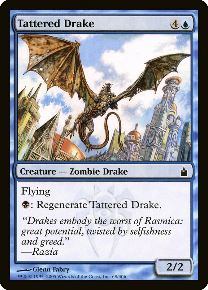 Tattered Drake — Ravnica: City of Guilds 68/306