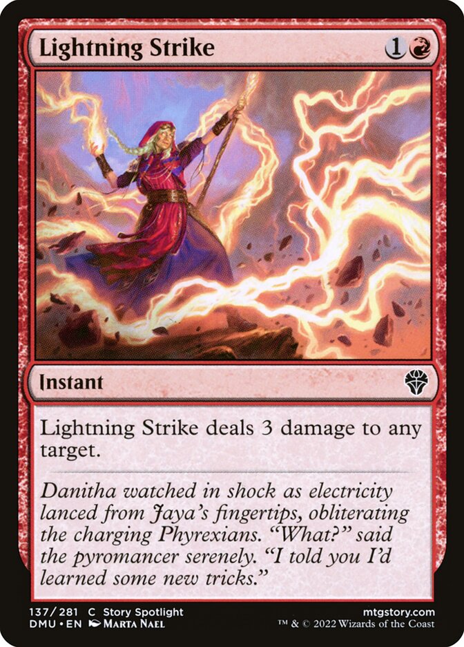 Lightning Strike — Dominaria United 137/453