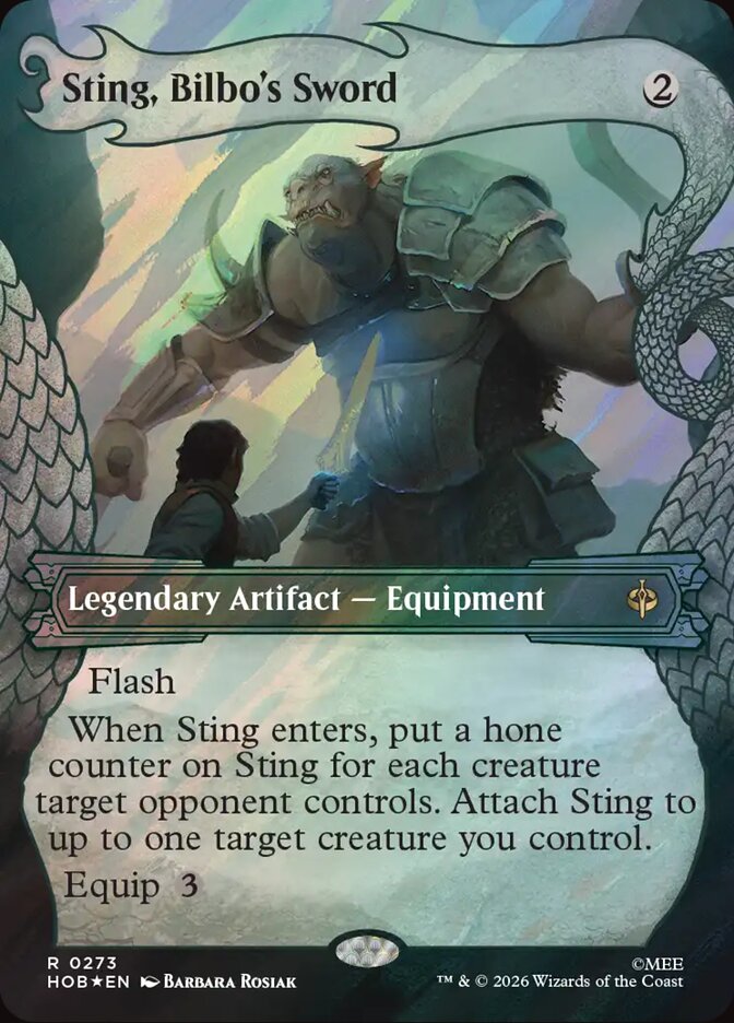 Sting, Bilbo's Sword — The Hobbit 273/321