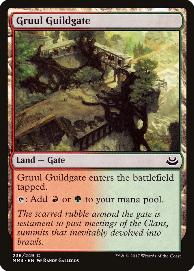 Gruul Guildgate — Modern Masters 2017 236/249
