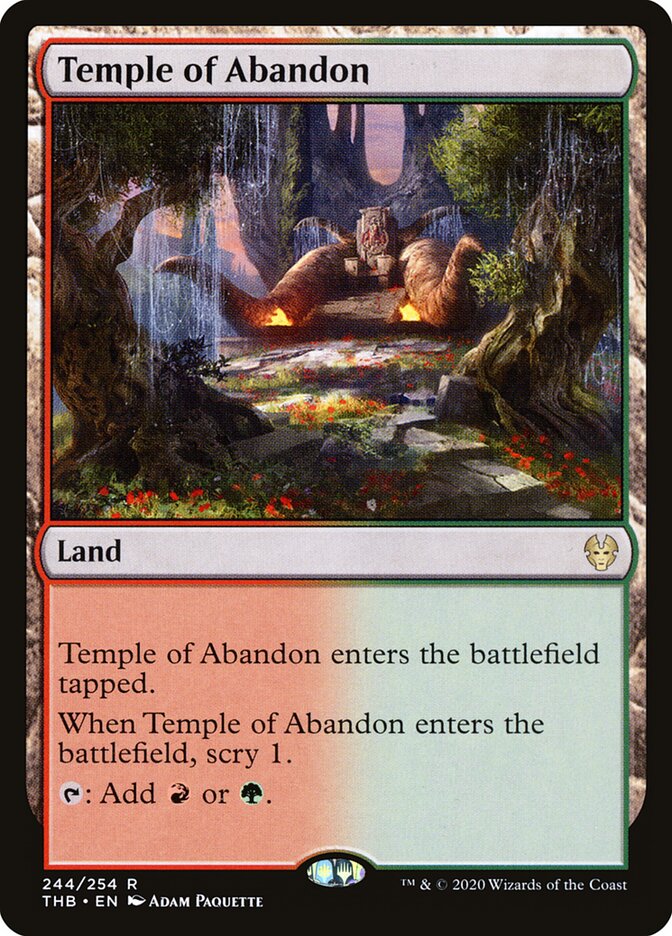 Temple de l'abandon — Theros Beyond Death 244/358